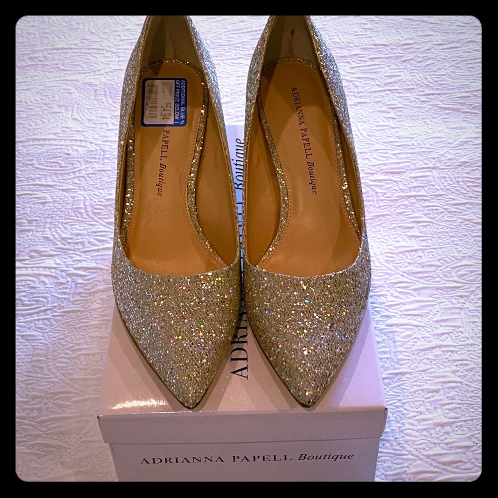 Silver heels